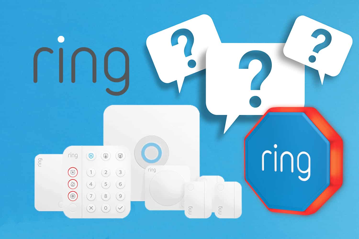 Les réponses aux questions que vous vous posez sur Ring Alarm avec Alexa