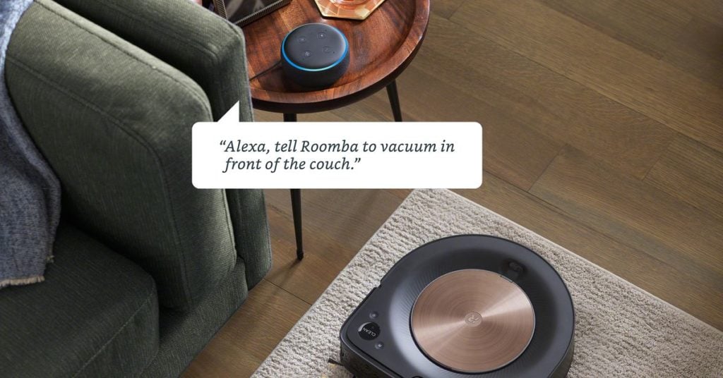 Commandes Alexa Roomba