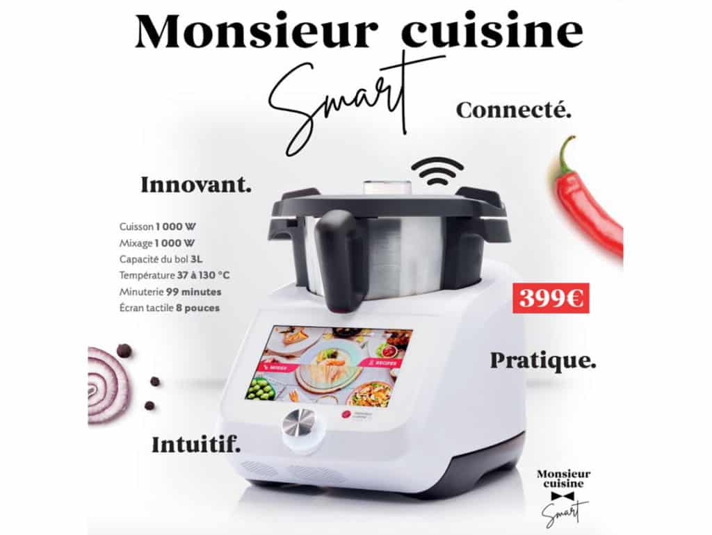 Fiche technique Monsieur Cuisine Connect Smart de Lidl