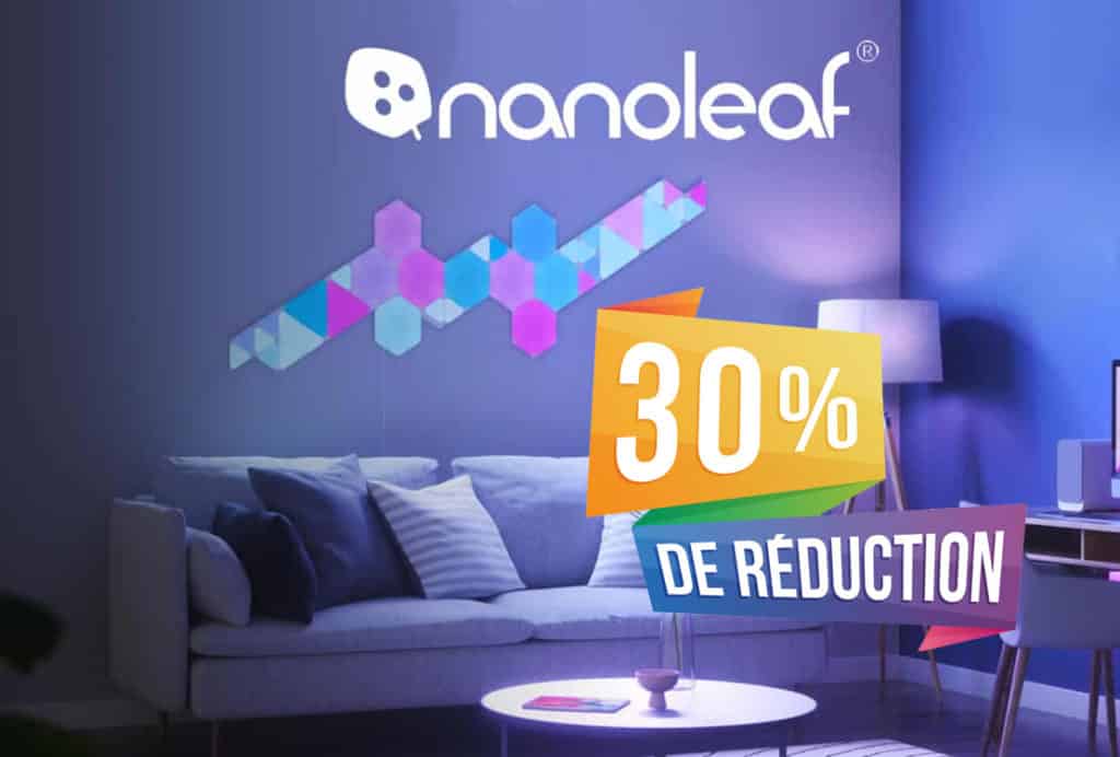 Profitez des panneaux Nanoleaf pendant Black Friday sur Amazon