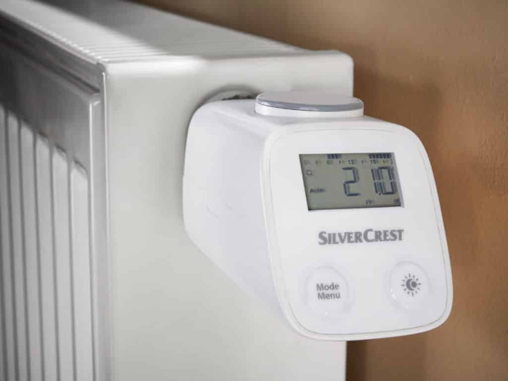 Le thermostat connecté pour radiateur SilverCrest de Lidl