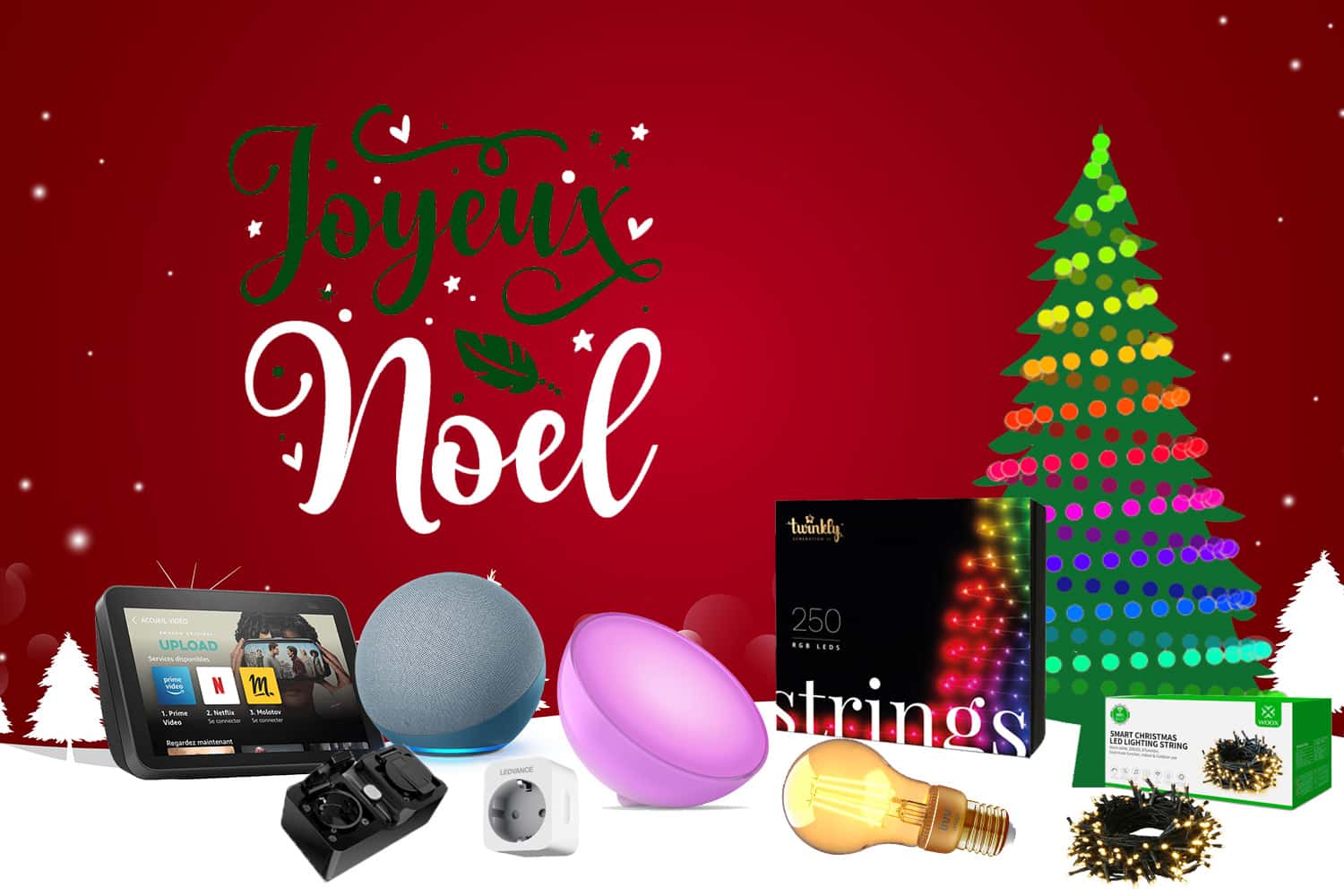 Domotique : 10 idées de décoration connectées pour Noël – Les Alexiens