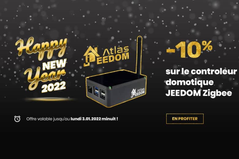 Domadoo baisse le prix de Jeedom Atlas pour le nouvel an