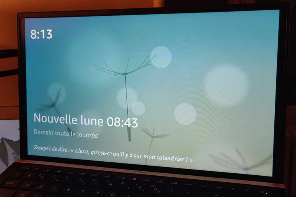 Echo Show sur un PC portable Windows 11