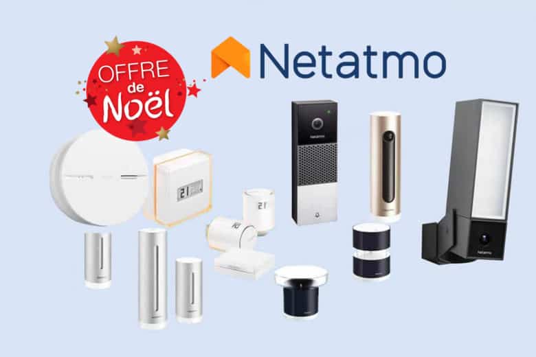 A l'occasion de Noël, Amazon casse les prix sur les objets connectés Netatmo compatibles Alexa