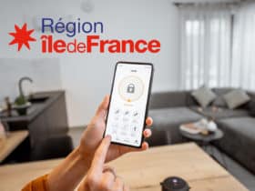 La région Île-de-France propose une aide à l'installation d'alarme connectée et caméras