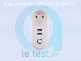 Notre avis sur la prise connectée Moes ZigBee