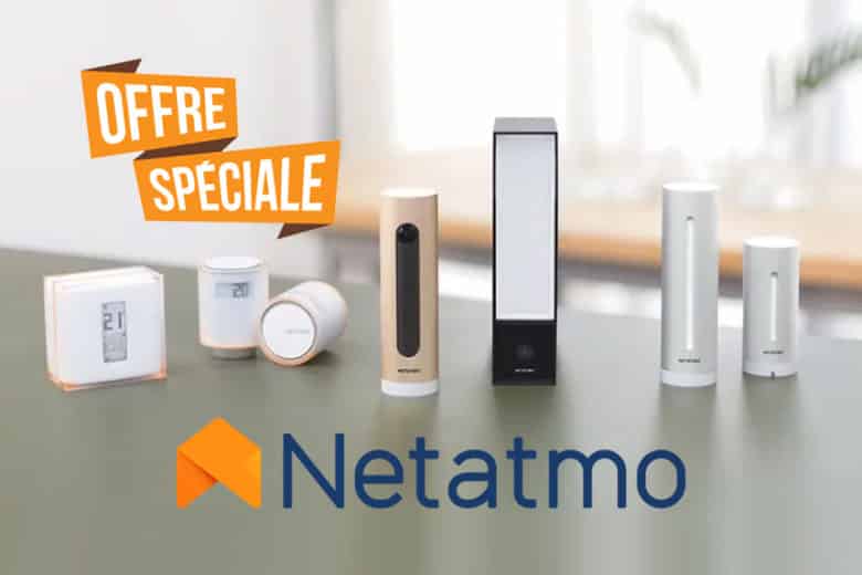 Début des soldes chez Amazon avec les objets connectés Netatmo