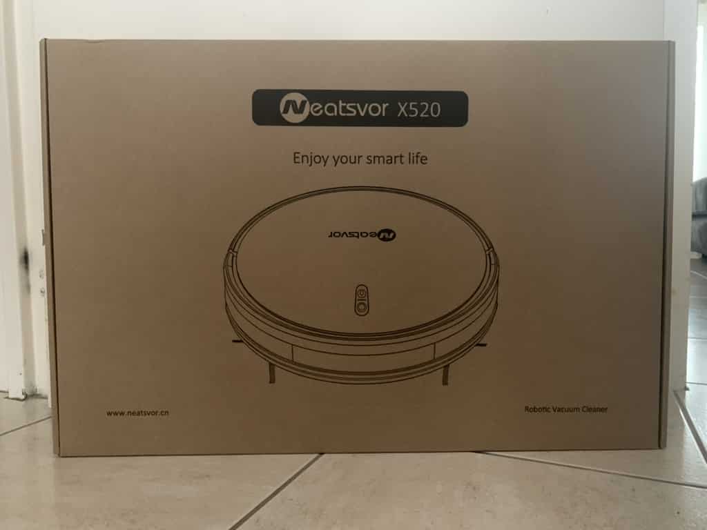 Robot aspirateur laveur neatsvor x520 - 3 en 1, lavant, sans fil