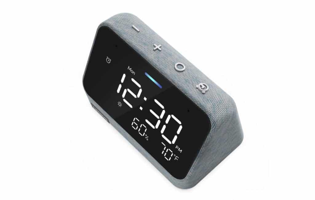 Nouveau Lenovo Smart Clock Essential avec Alexa intégrée