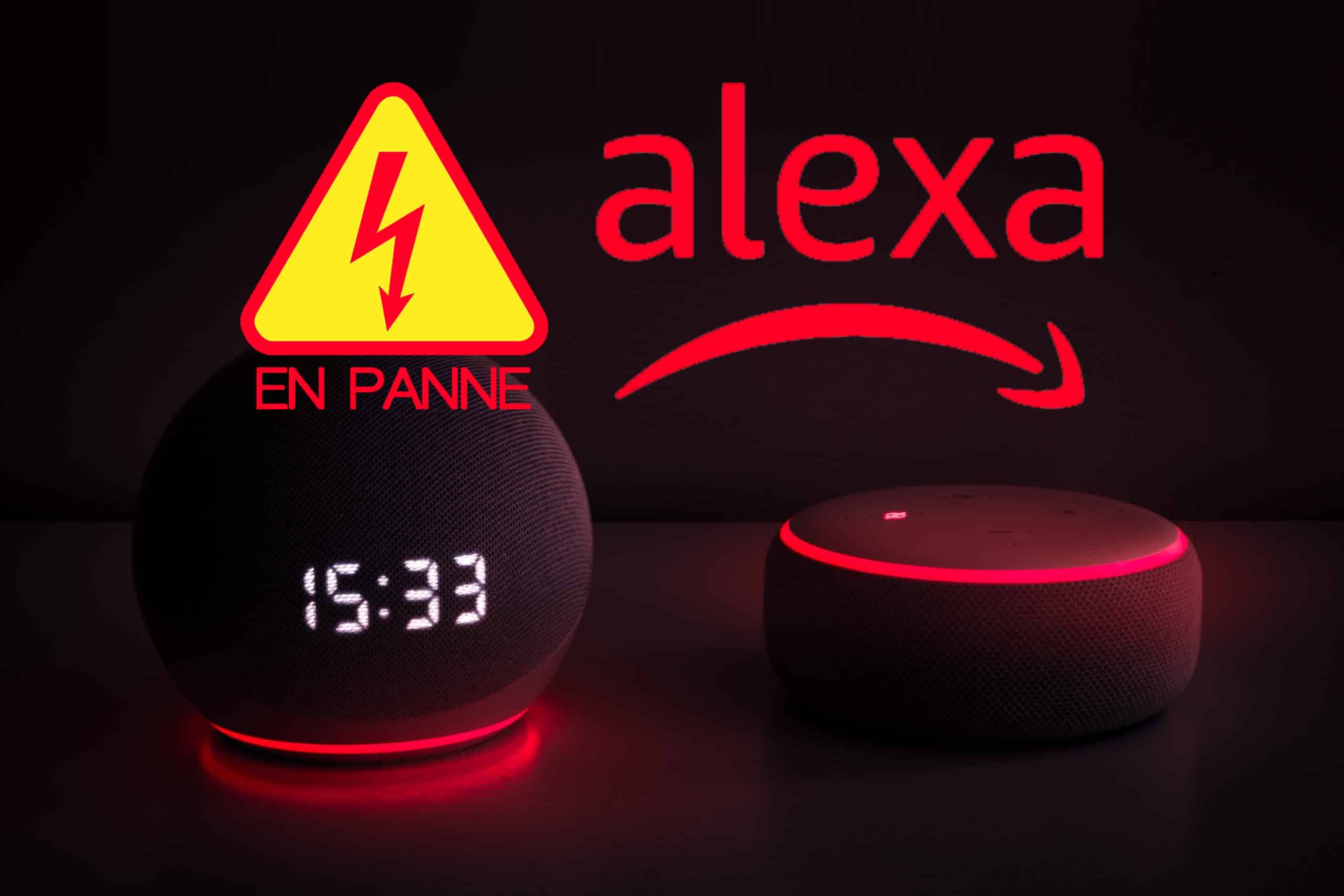Panne des serveurs Alexa et Amazon Echo en Europe
