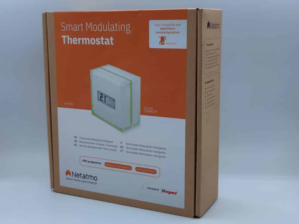 Avis thermostat Netatmo modulant et intelligent