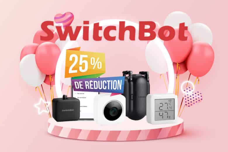 SwitchBot, une idée cadeau Saint-Valentin pour les passionnés de domotique