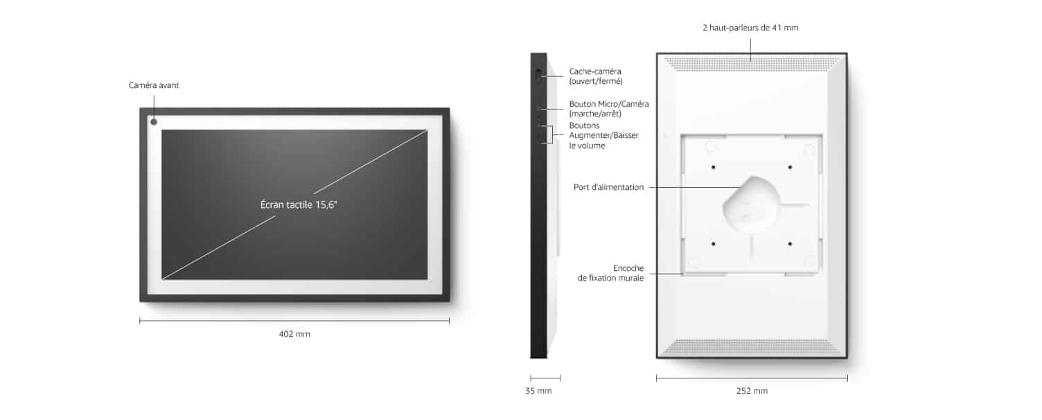 Test de l' Echo Show 15 : un immense écran connecté trop étriqué  pour séduire