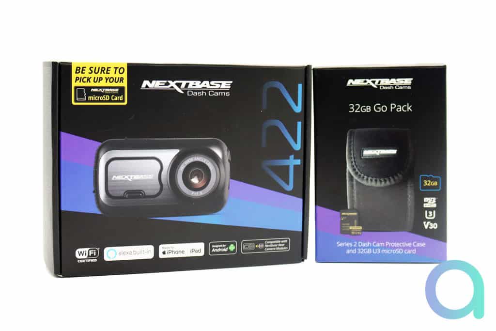 Unboxing Nextbase 422GW : une dashcam compatible Alexa