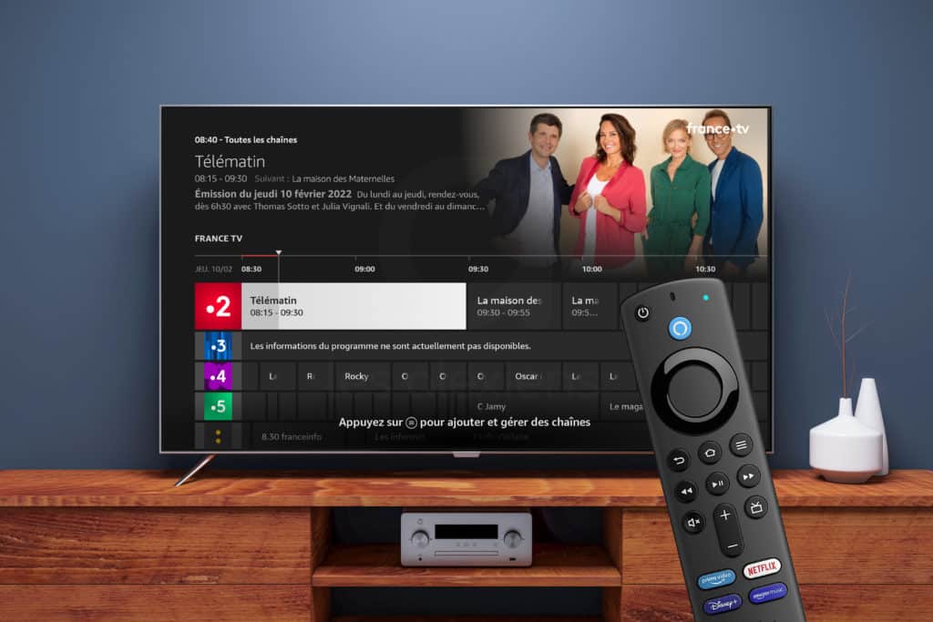 Fire TV propose une nouvelle interface pour la télévision en direct