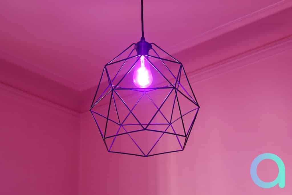 Une ampoule filament haute en couleur !