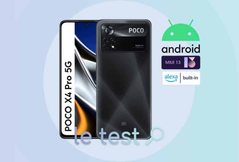 Notre avis sur le Poco X4 Pro 5G avec Amazon Alexa intégrée