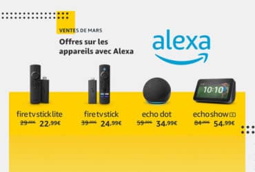 Offres de mars sur Amazon Echo, Alexa et Fire TV