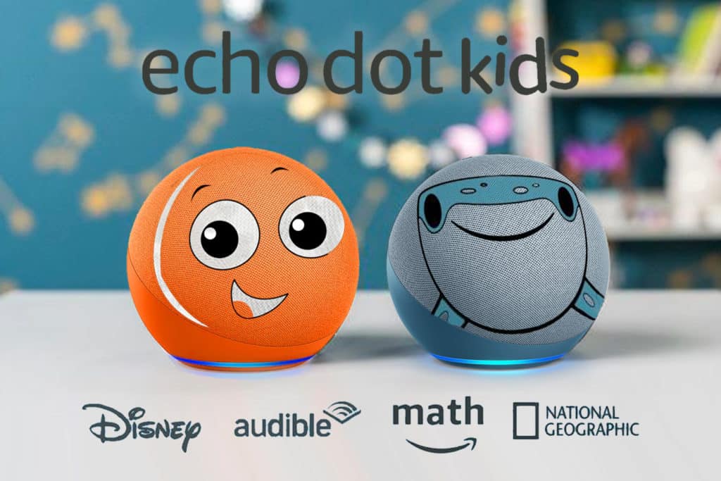 Sortie en France des nouveaux Amazon Echo Dot Edition Nemo à l'occasion du 1er avril