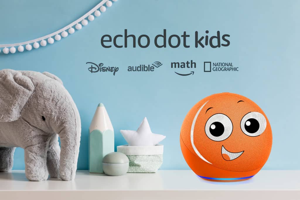 Nouvel Echo Dot Kids Edition Nemo