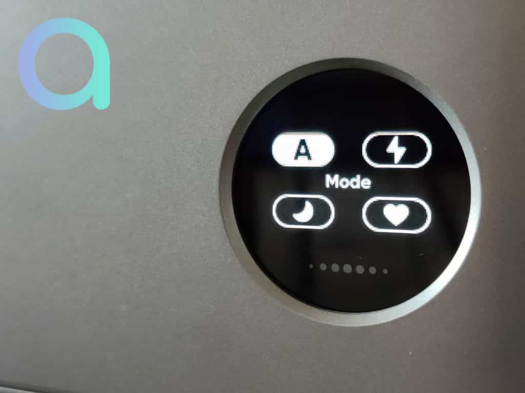 Le purificateur d'air De Xiaomi propose 4 mode de fonctionnement