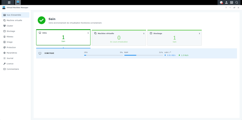 Installer VMM sur DSM 7