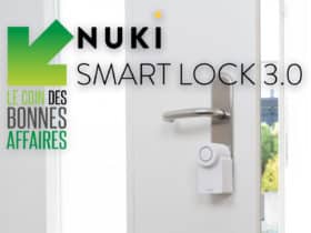 La serrure connectée Nuki en chute libre sur Amazon