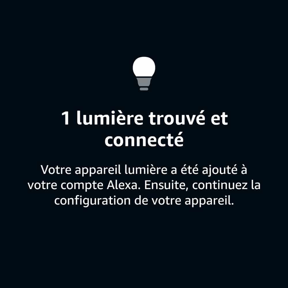 Détection ampoule IKEA par Amazon Echo