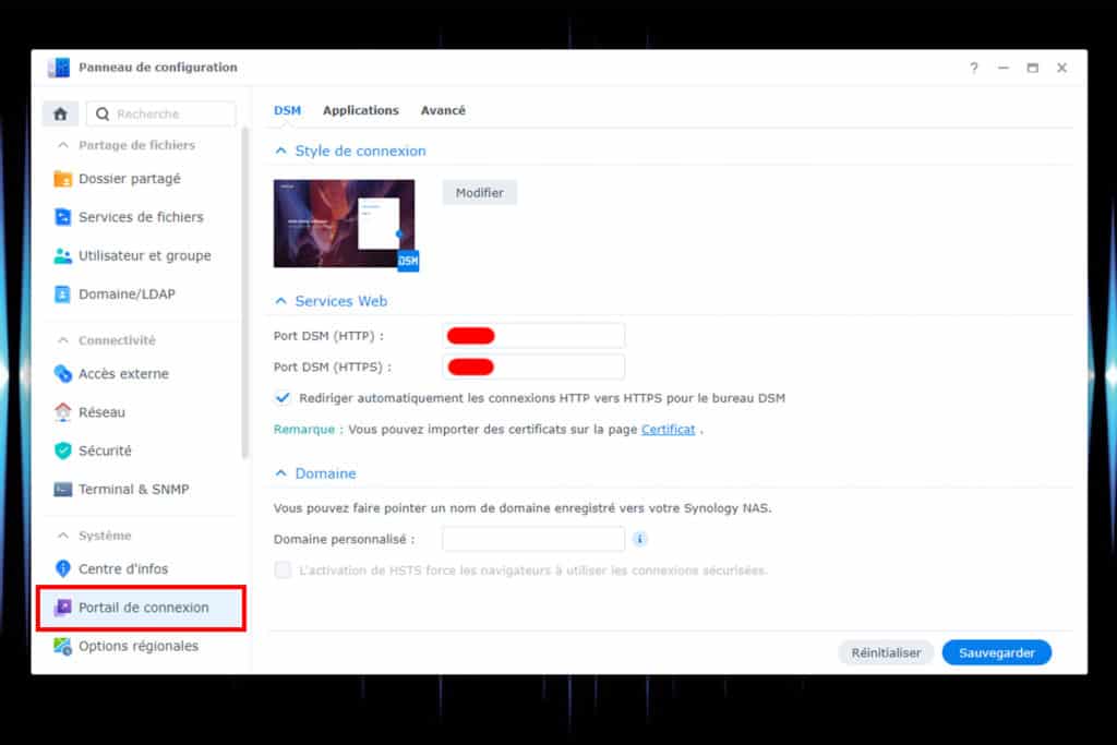 Activer HTTPS et SSL sur Synology NAS