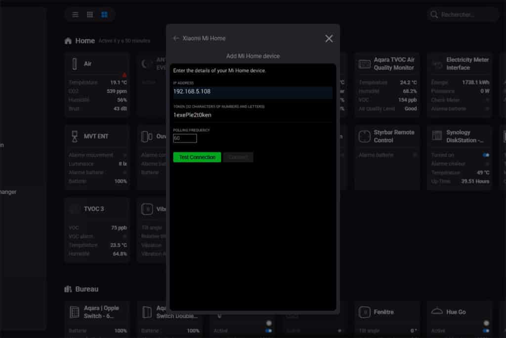 Token Xiaomi Home pour Homey Pro