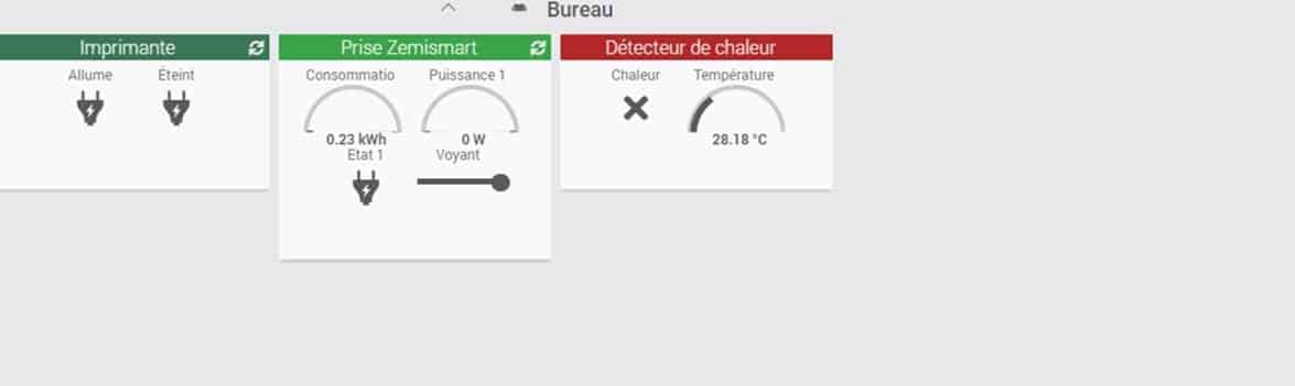 Prise en charge de la détection du capteur de température et de