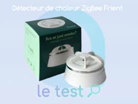 Test complet du capteur d'incendie Frient