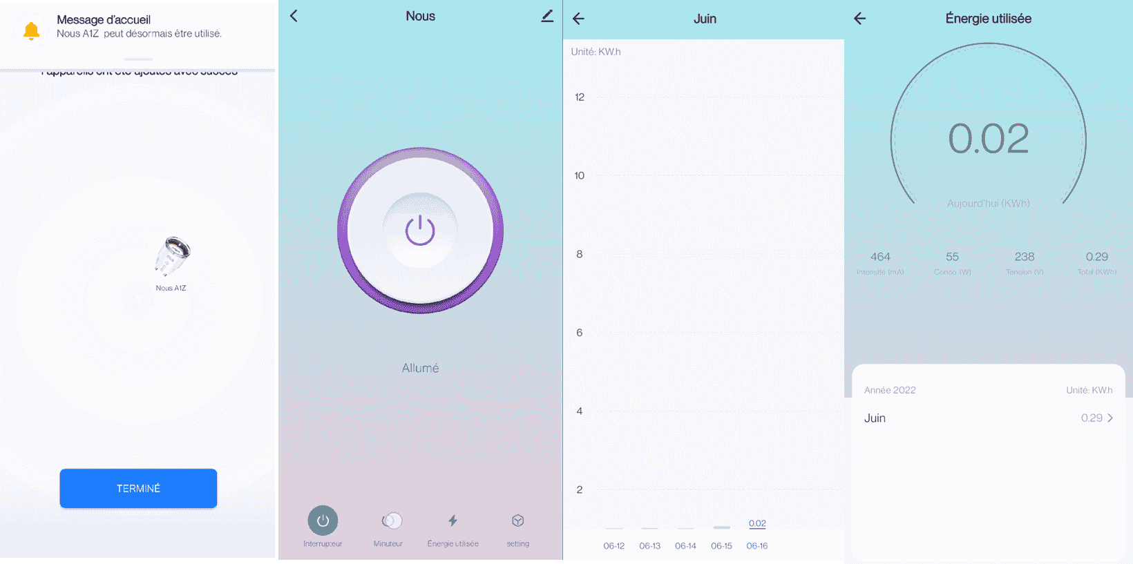 Prise intelligente Zigbee 3.0 + Mesure de consommation NOUS-A1Z-1 Nous