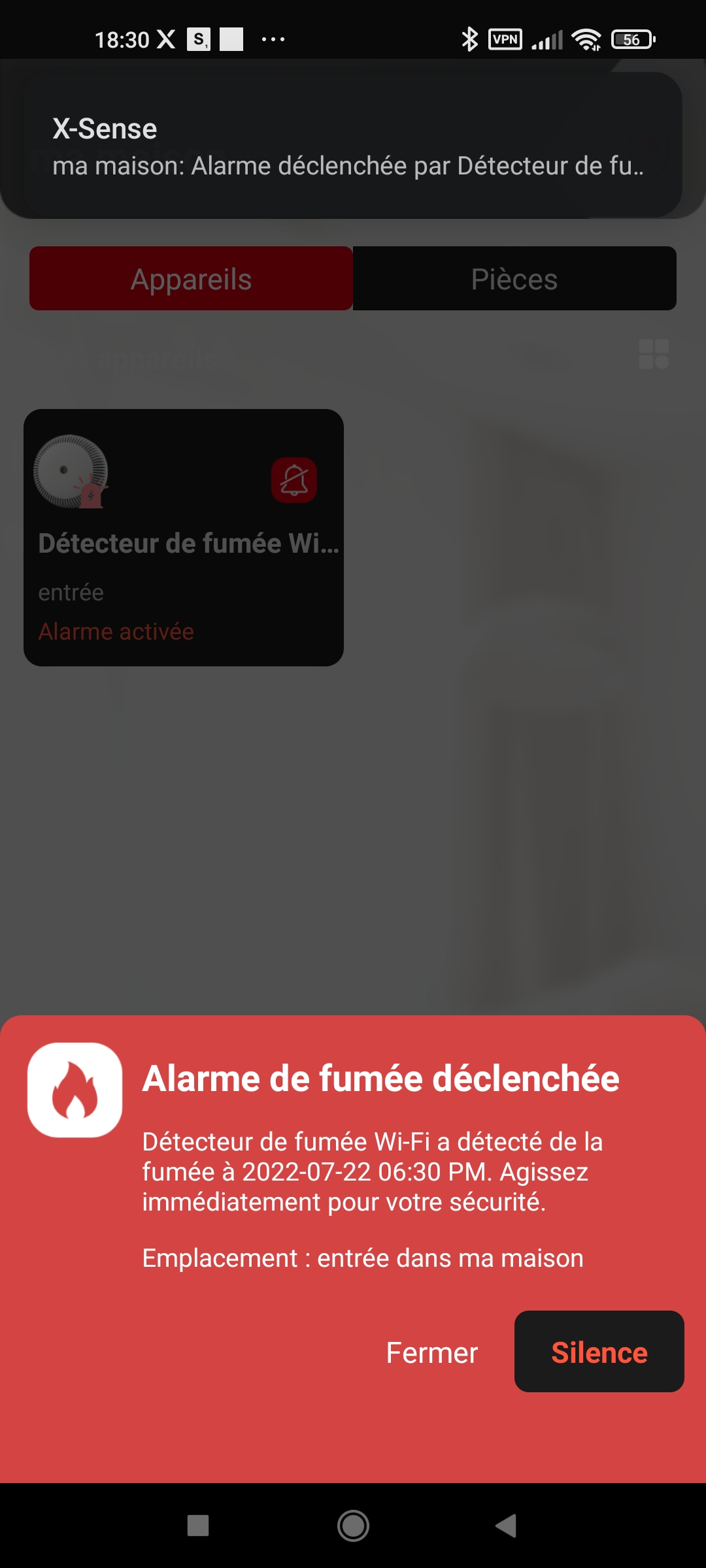 Promo X-Sense XS03-WX Détecteur de Fumée Wi-FI – Les Alexiens