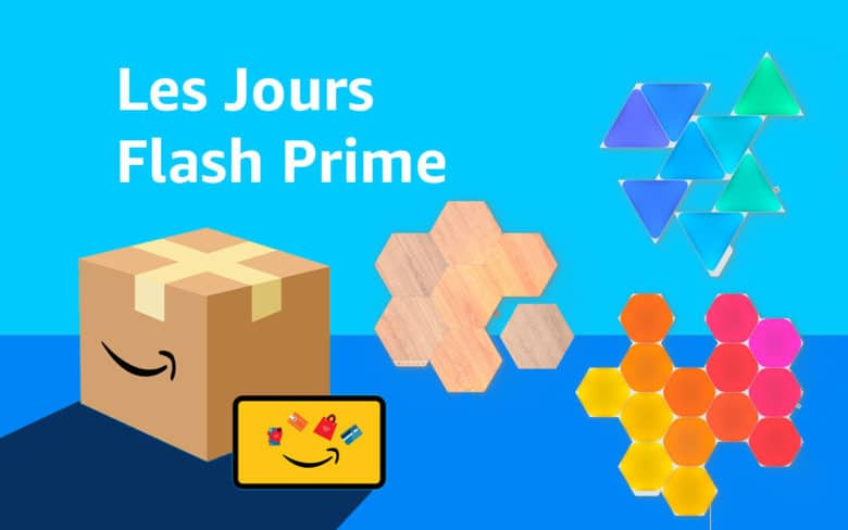 Nanoleaf à prix cassés pour les Jours Flash Amazon Prime