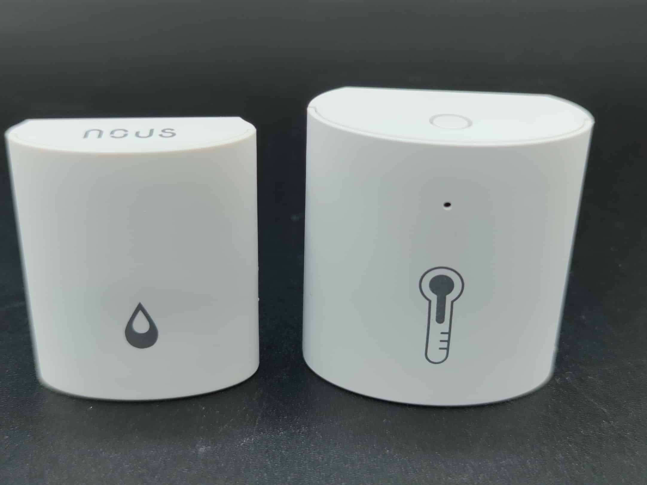 NOUS-E5 - Capteur de température et d'humidité Zigbee 3.0 compatible Tuya  Smart Life 