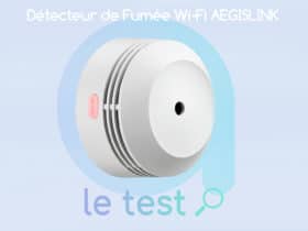 Notre test du détecteur de fumée Aegislink S-WF240