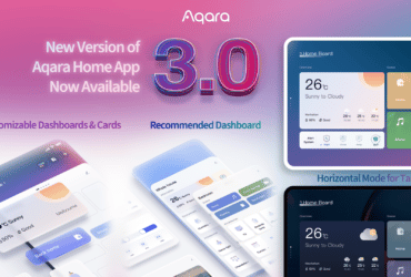 L'application Aqra Home peut désormais s'utiliser en tableau de bord domotique