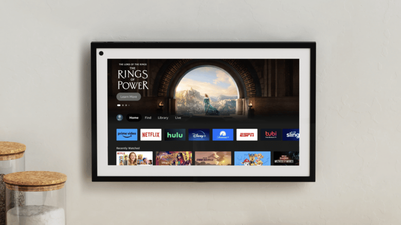 Fire TV sur Echo Show 15 : test, avis et prix