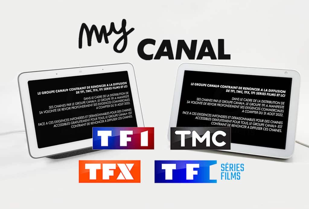 Canal+ retire TF1, TMC, TFX et LCI de myCanal