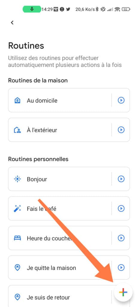 Comment avoir les nouvelles routines Google Home