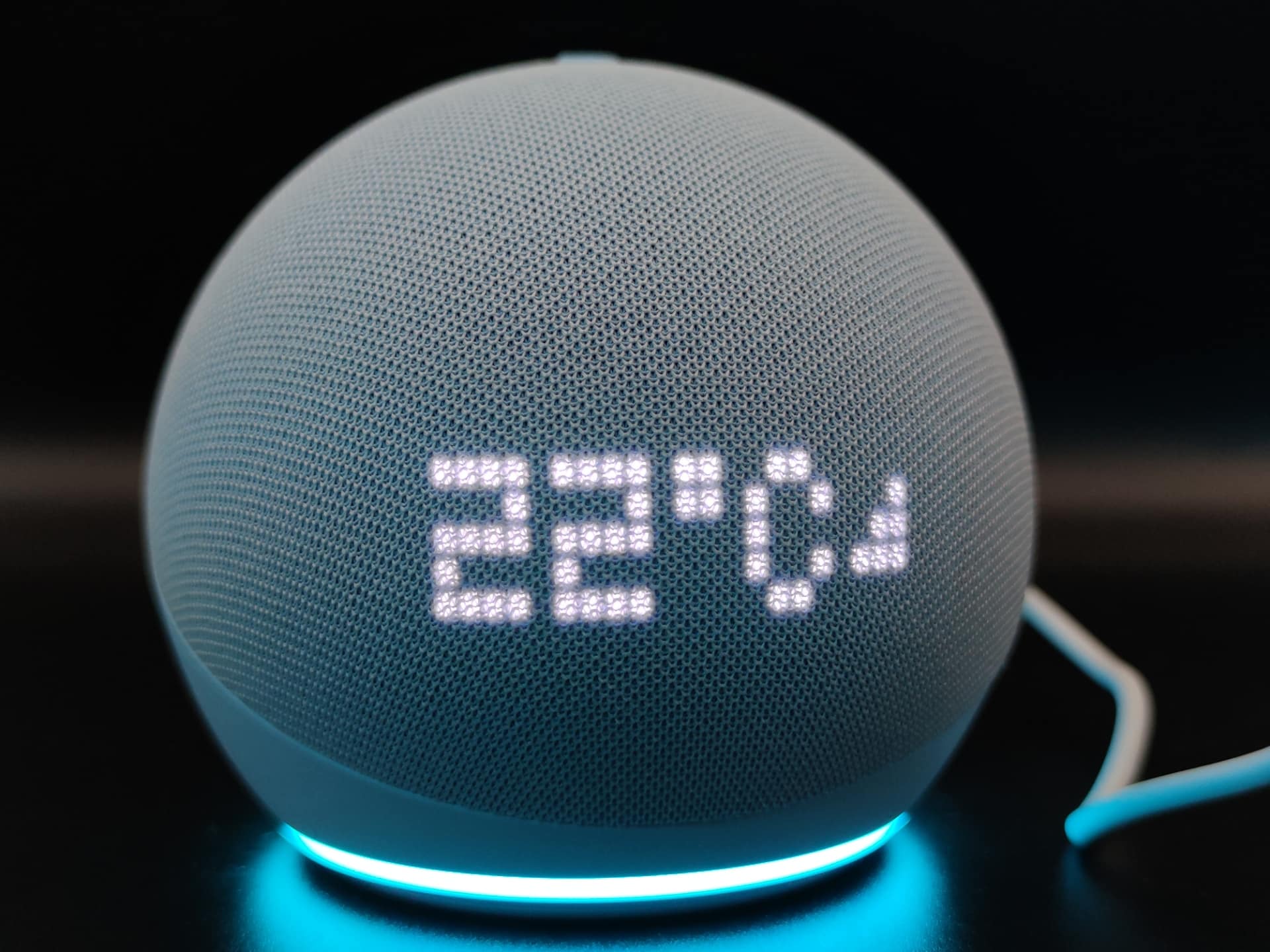 Enceinte connectée Echo Dot 5e génération. Bleu 
