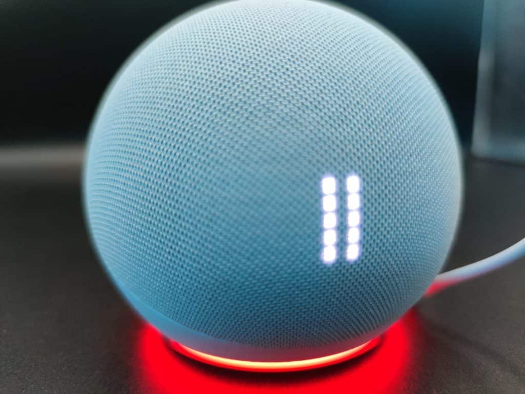 Echo Dot 5 Enceinte Connectée Bleu avec horloge et Alexa -15.000F