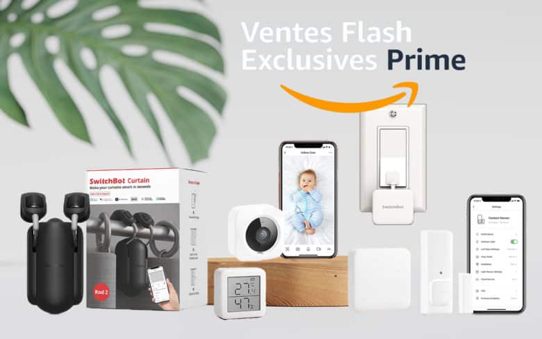 La domotique SwitchBot en ventes flash sur Amazon