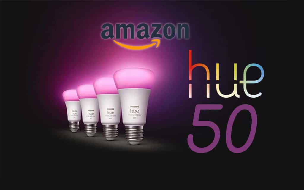 Offre Hue50 sur Amazon à l'occasion des Prime Days Exclusives