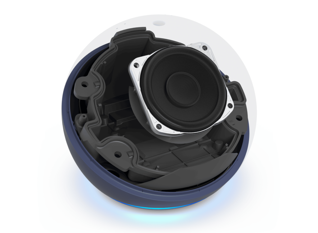 Nouvelle architecture audio d'Echo Dot 5