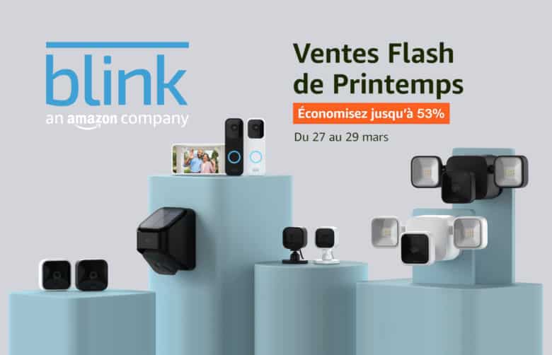 Amazon fait fondre les prix de ses caméras Blink