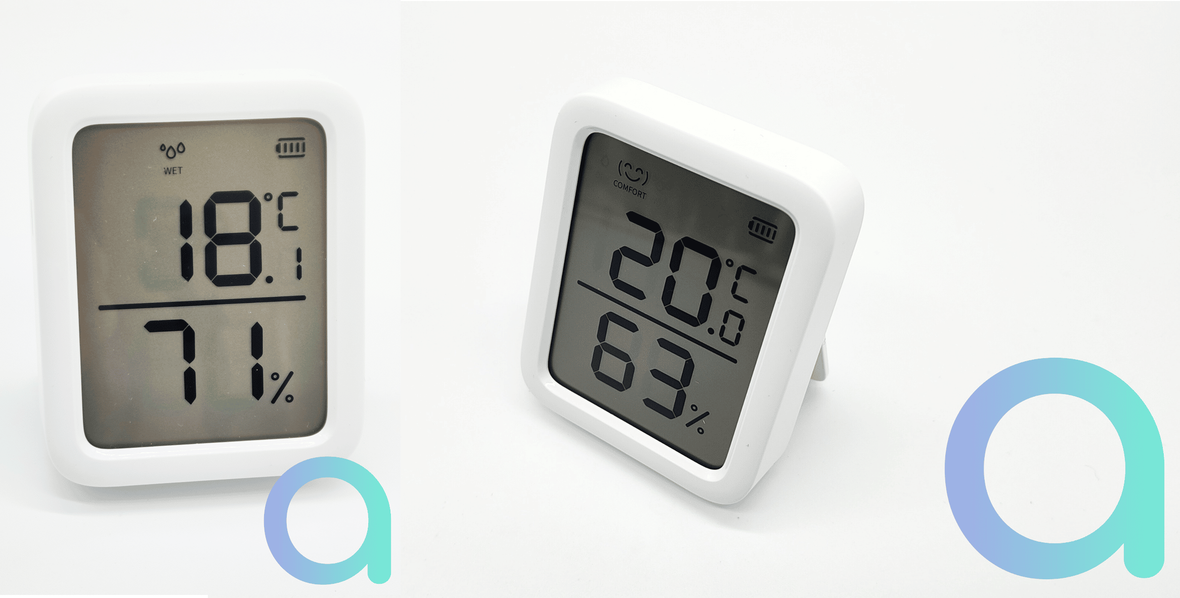 SwitchBot Thermomètre hygromètre et concentrateur mini, capteur de  température numérique Bluetooth avec alerte intelligente et stockage de  données, écran LCD thermo-hygromètre numérique : : Jardin