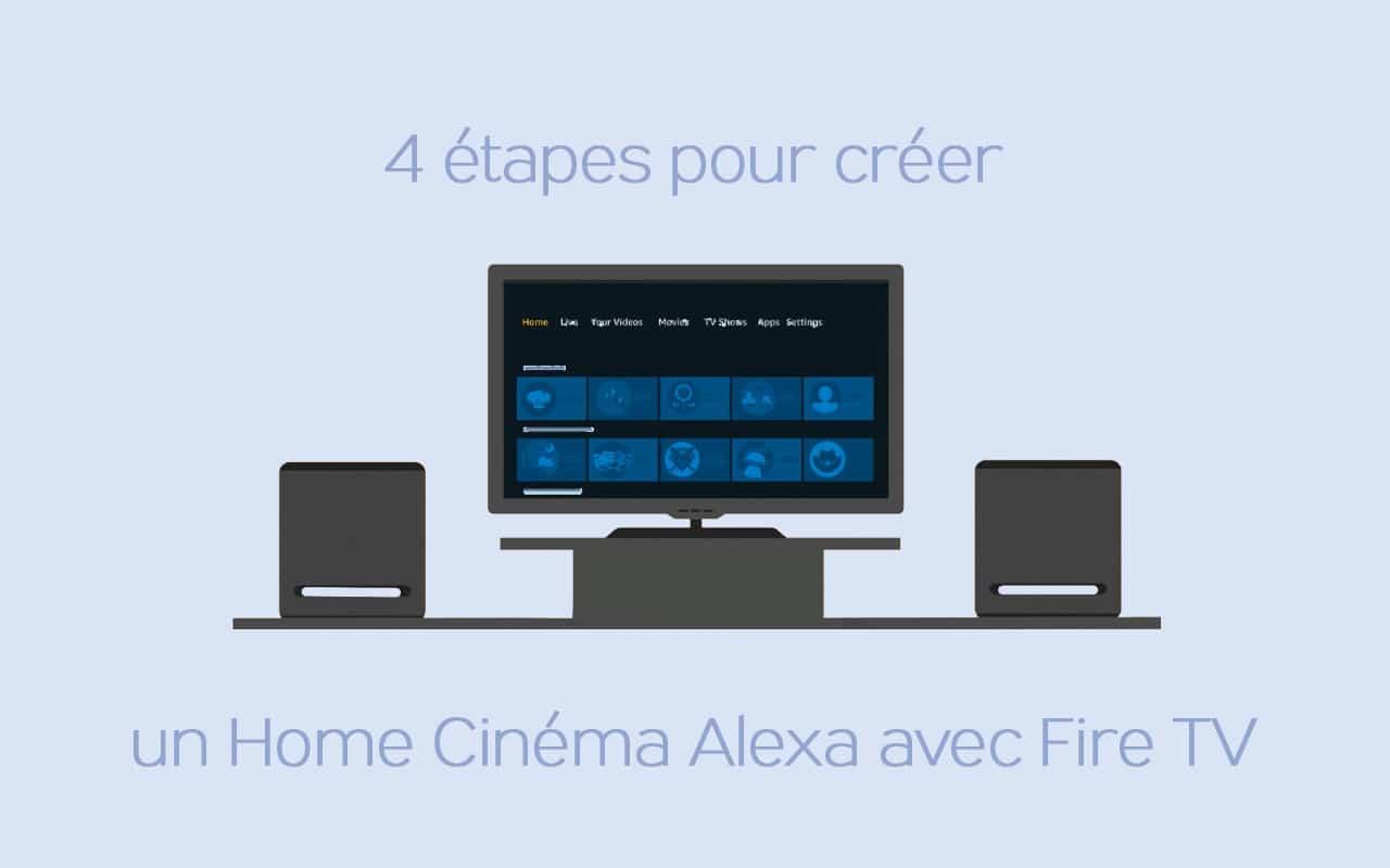 Créer facilement un Home Cinéma Alexa avec Amazon Echo et Fire TV